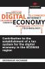 Contribution to the establishment of a tax system for the digital economy in the ECOWAS region