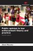 Public opinion in law enforcement theory and practice
