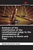 Analysis of the contribution of the constitutional judge to the consolidation of democracy in Benin and Togo