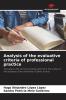 Analysis of the evaluative criteria of professional practice