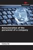 Remuneration of the personnel of a company