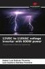 12VDC to 110VAC voltage inverter with 600W power