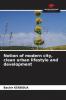 Notion of modern city clean urban lifestyle and development