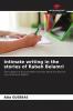 Intimate writing in the stories of Rabah Belamri