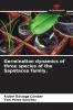 Germination dynamics of three species of the Sapotacea family.