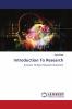 Introduction To Research