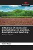 Influence of straw and precipitation on sorption-desorption and leaching