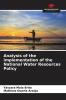 Analysis of the implementation of the National Water Resources Policy