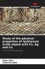 Study of the physical properties of lanthanum oxide doped with Fe Ag and Cu