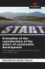 Evaluation of the consideration of the pillars of sustainable development