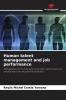 Human talent management and job performance