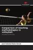 Comparison of teaching methodologies in volleyball.