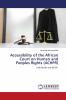 Accessibility of the African Court on Human and Peoples Rights (ACHPR)