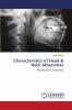 Characteristics of Head & Neck Atheromas