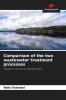 Comparison of the two wastewater treatment processes