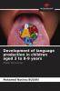 Development of language production in children aged 3 to 8-9 years