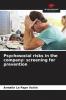 Psychosocial risks in the company
