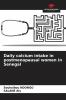 Daily calcium intake in postmenopausal women in Senegal
