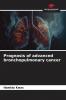 Prognosis of advanced bronchopulmonary cancer