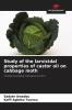 Study of the larvicidal properties of castor oil on cabbage moth