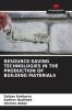 RESOURCE-SAVING TECHNOLOGIES IN THE PRODUCTION OF BUILDING MATERIALS