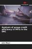 Analysis of group credit efficiency in MFIs in the DRC