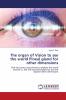 The organ of Vision to see the world Pineal gland for other dimensions