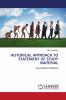 HISTORICAL APPROACH TO STATEMENT OF STUDY MATERIAL