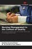 Nursing Management in the Context of Quality