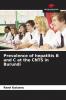 Prevalence of hepatitis B and C at the CNTS in Burundi