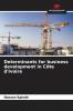 Determinants for business development in C��te d'Ivoire