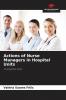 Actions of Nurse Managers in Hospital Units