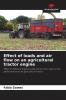 Effect of loads and air flow on an agricultural tractor engine