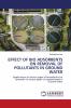 EFFECT OF BIO ADSORBENTS ON REMOVAL OF POLLUTANTS IN GROUND WATER