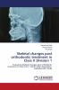 Skeletal changes post orthodontic treatment in Class II Division 1