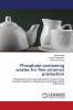 Phosphate-containing wastes for fine ceramics production