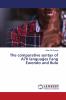 The comparative syntax of A70 languages Fang Ewondo and Bulu