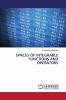SPACES OF INTEGRABLE FUNCTIONS AND OPERATORS