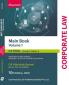 Corporate Law and Allied/Economic Laws  (Set of 2 Vols.) (Main Book)