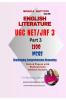 English Literature UGC NET JRF 3: 1100 MCQs Challenging.Comprehension.Reasoning