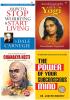 How To Stop Worrying & Start Living+The Autobiography of a Yogi+Chanakya Neeti English(PB)+The Power of Your Subconscious Mind