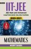 JEE-Main & Advanced Chapter-wise Solved Papers(2005-2021): MATHEMATICS