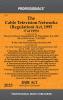 Cable Television Networks (Regulation) Act 1995 as amended by Jan Vishwas (Amendment of Provisions) Act 2023 alongwith  Cable Television Networks Rules 1994