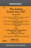 Forest Act 1927 as amended by Jan Vishwas (Amendment of Provisions) Act 2023 alongwith Van (Sanrakshan Evam Samvardhan) Adhiniyam 1980