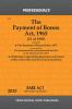 Payment of Bonus Act 1965 alongwith Payment of Bonus Rules 1975