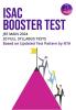 ISAC Booster Test JEE MAIN  2024 - Full Syllabus Test