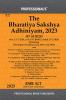 PROFESSIONAL'S Bharatiya Sakshya Adhiniyam, 2023 (BSA) Bare Act with Comparative Chart of New to Old Sections, Old to New Sections, Corresponding Old Sections below New, Subject Index, w.e.f 1-7-2024 Notification Incorporated