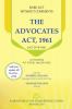 The Advocates Act,1961- Bare Acts Without Comments