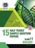 Class 11 Biology with Solutions Set of 15 Half Yearly Sample Papers