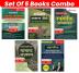 Combo Pack of 5 Self Study Guide Books (Hindi Edition) | Complete Preparation Set with 220 Topics Covered (अंकगणित तर्कशक्ति अभियोग्यता सामान्य अध्ययन सामान्य हिंदी & English Grammar)